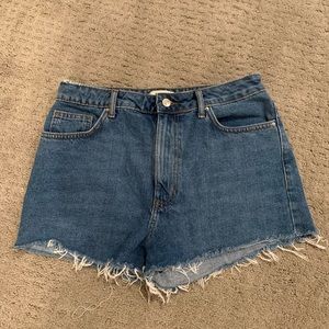 High Waisted Jean Shorts